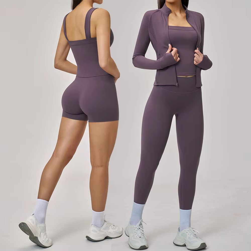 Winter Clothing Trends - 2/3PCS Women's Tracksuit Yoga Set Workout