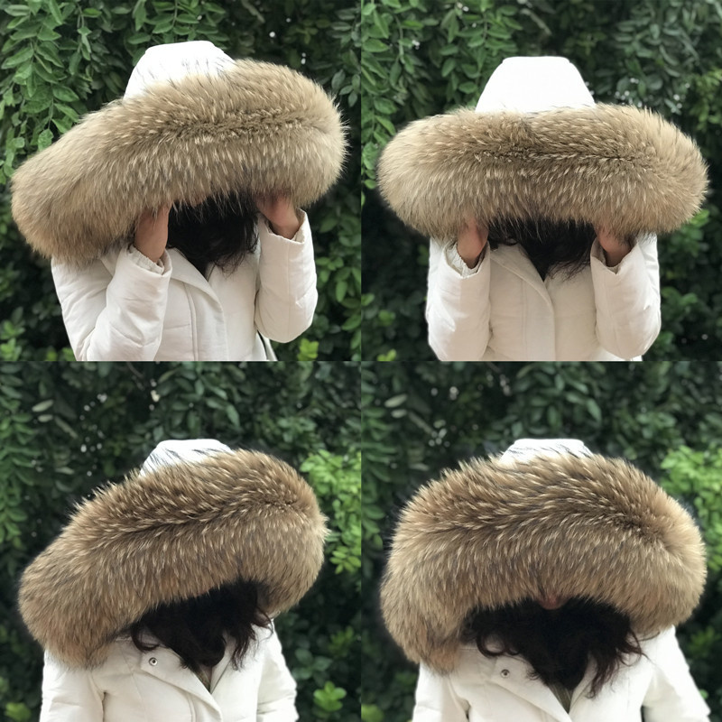 Winter Clothing Essentials - Fur Collar Women Winter Natural Raccoon