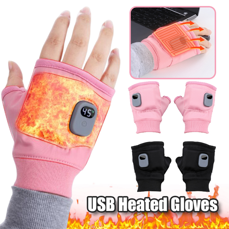 Heated Gloves Electric - Warm Heating Gloves Winter Electric Heating