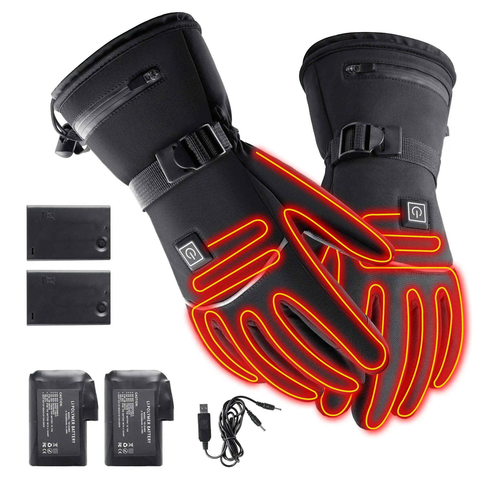 Heated Gloves Electric - Electric Heated Gloves Motorcycle Winter Moto