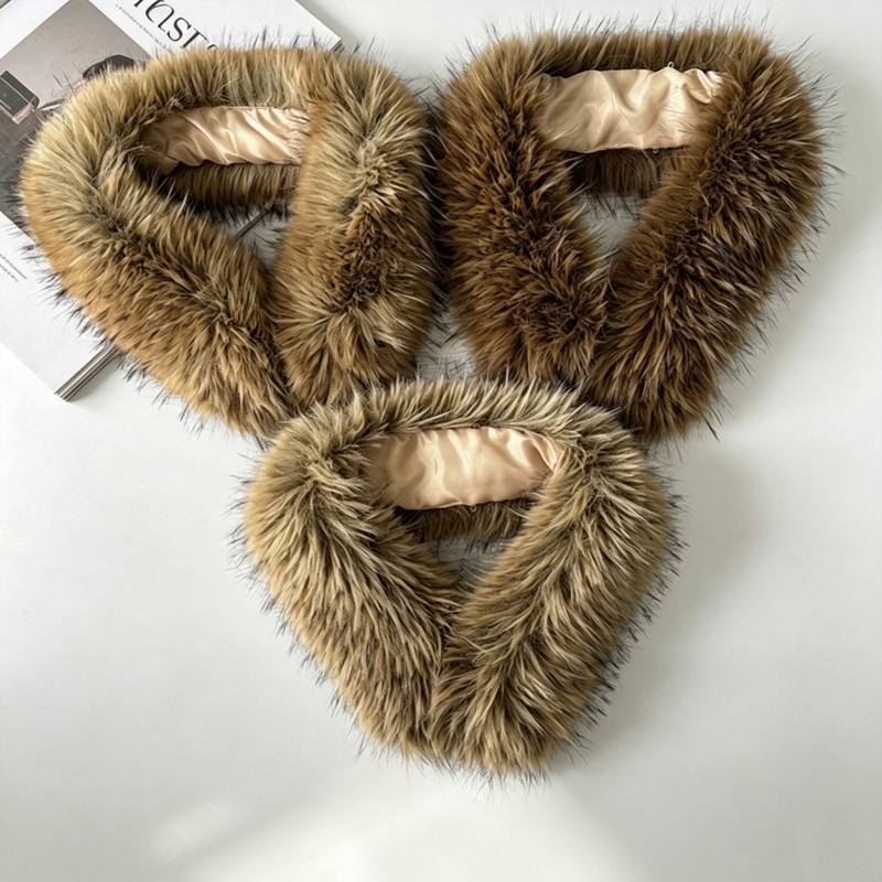 Winter Clothing Essentials - Winter Coat Plush Fur Collar Trim
