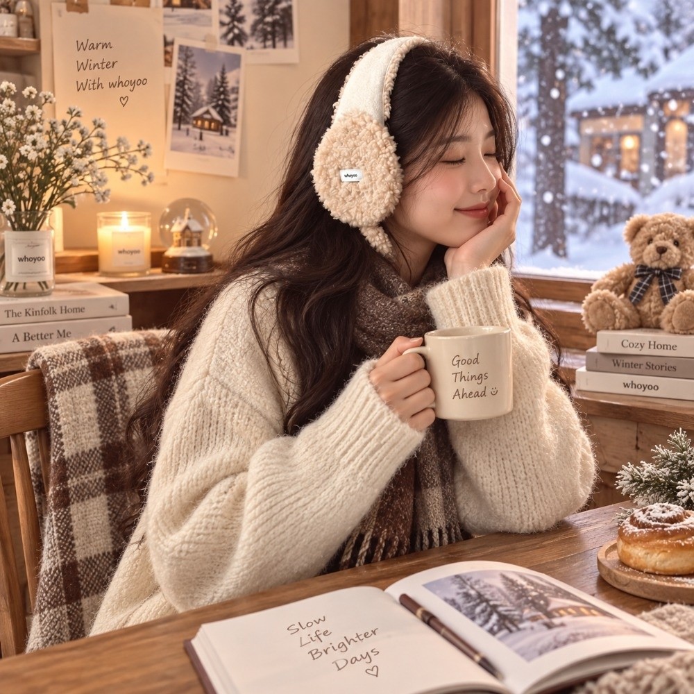 Comfortable Vintage Faux Lamb  - огляд і ціна Ear Muff Foldable