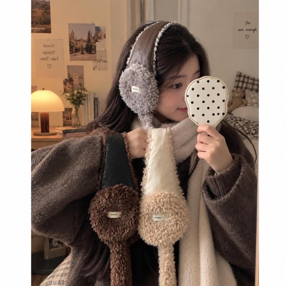 Comfortable Vintage Faux Lamb  - огляд і ціна Ear Muff Foldable