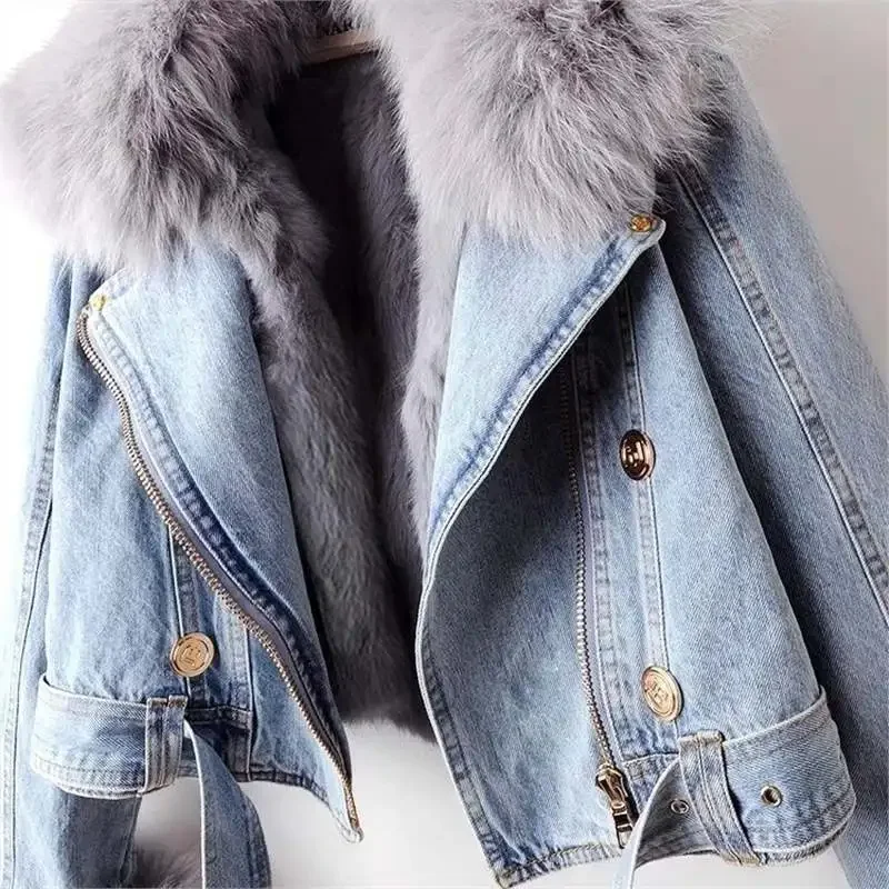 Denim Jacket for Women Short T - огляд і ціна Y2K Winter Clothing