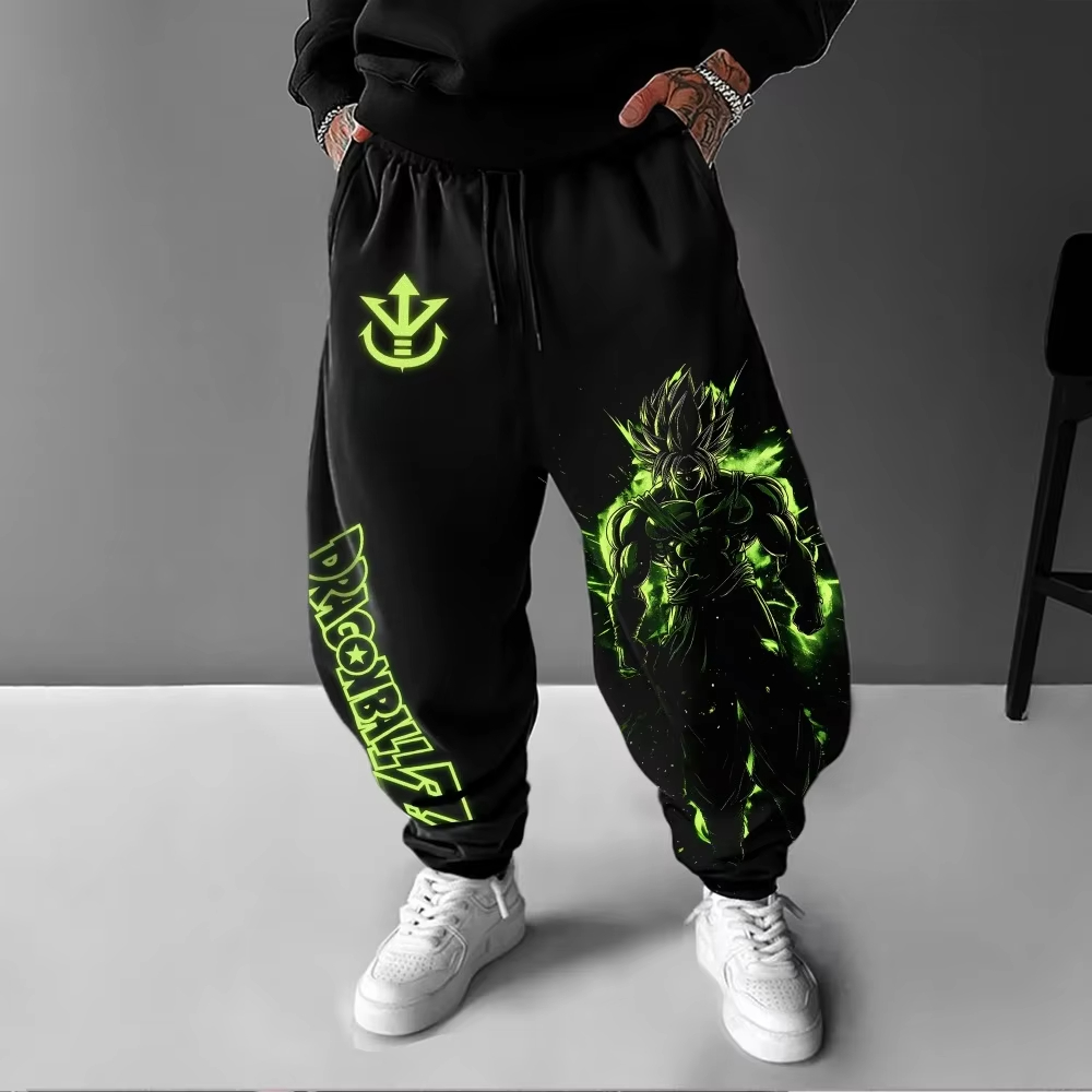 Dragon Ball Men's Pants Sports - огляд і ціна Y2K Winter Clothing
