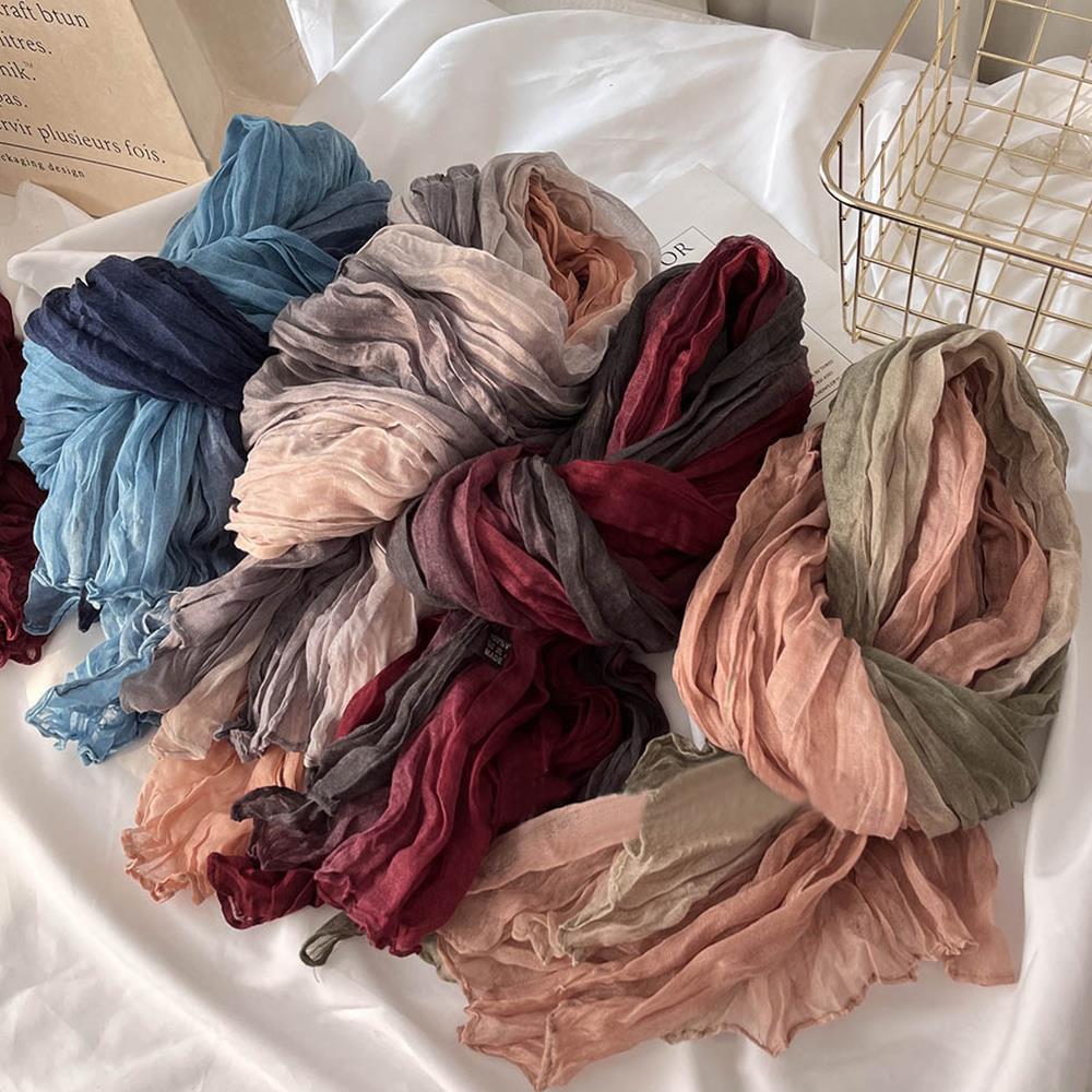 Scarf cotton and linen gradual - огляд і ціна Winter Clothing Trends