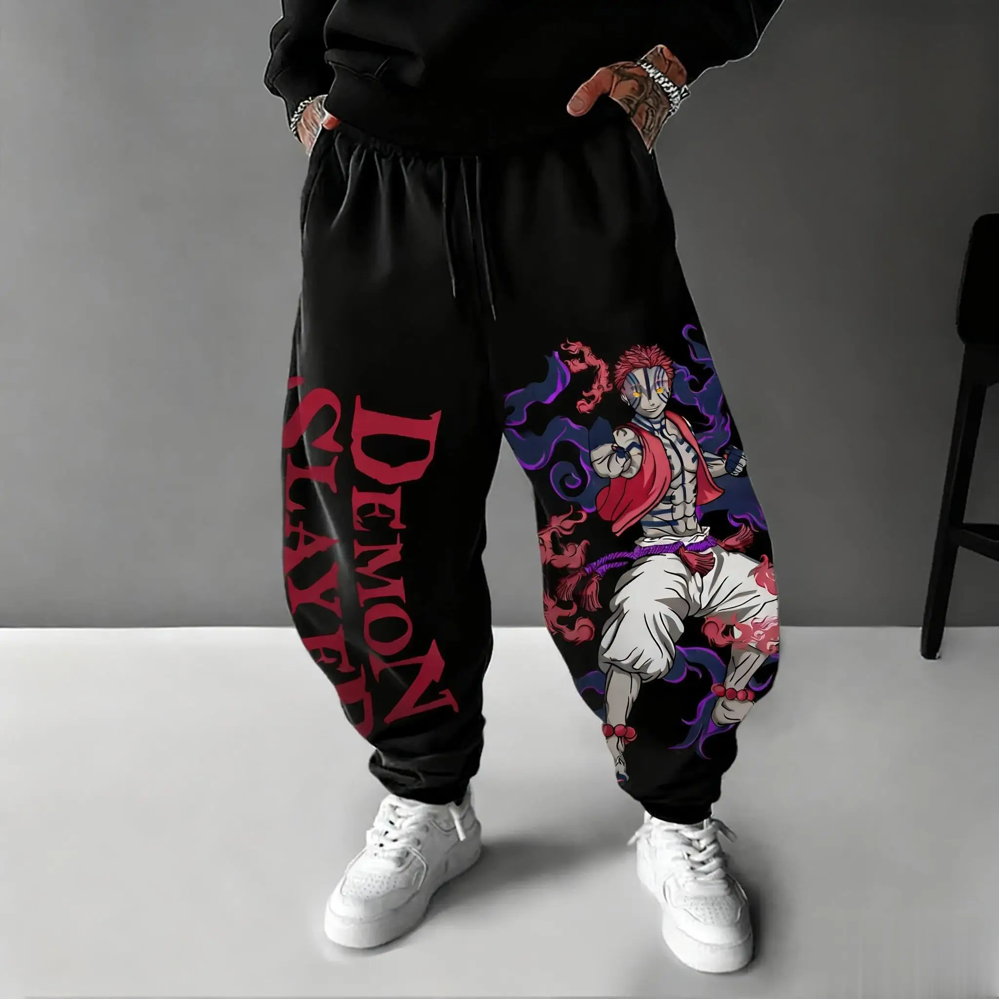 2026 Demon Slayer Akaza Anime  - огляд і ціна Y2K Winter Clothing