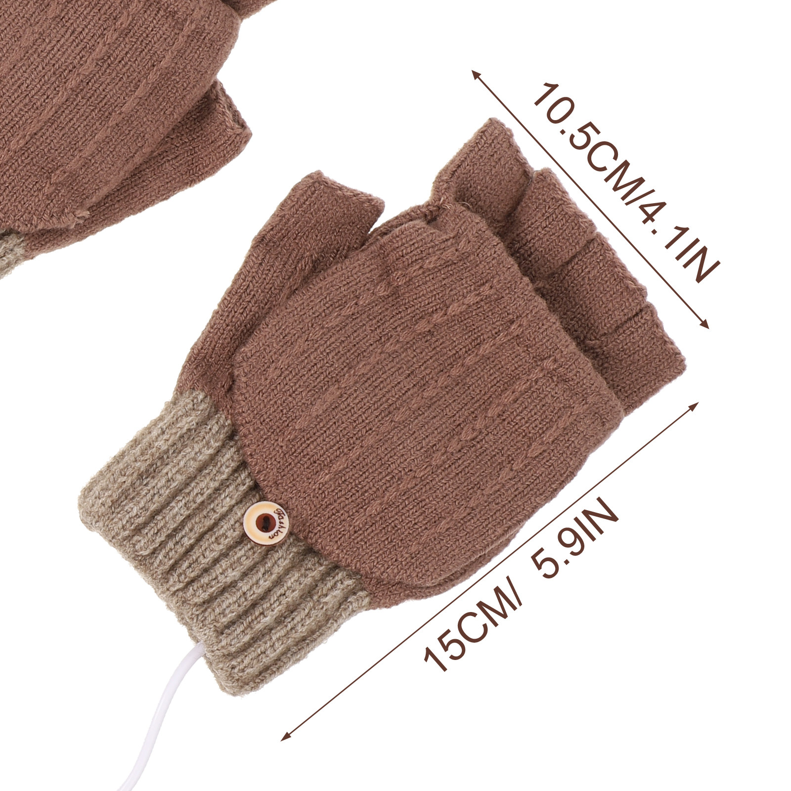 1Pair Heated Winter Gloves Ele - огляд і ціна Heated Gloves Electric