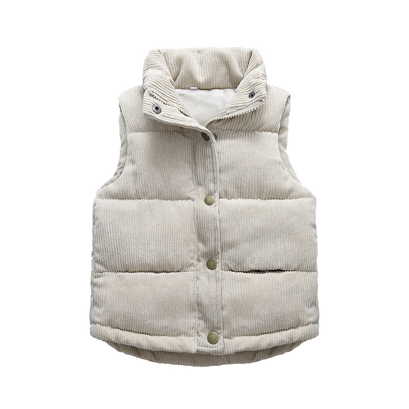 Kids Boys Girls Corduroy Vests - огляд і ціна Winter Clothing For Kids