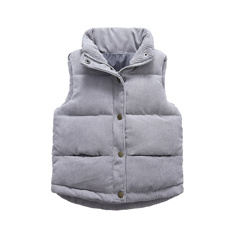 Kids Boys Girls Corduroy Vests - огляд і ціна Winter Clothing For Kids