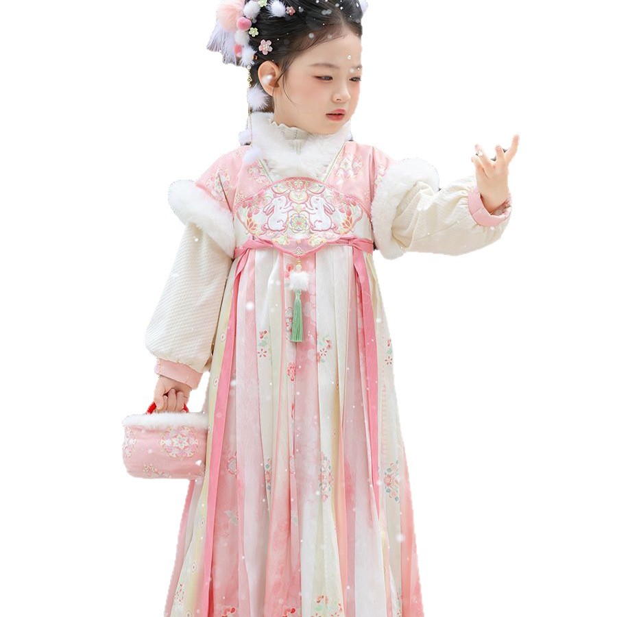 2025 Girls Fairy Hanfu Childre - огляд і ціна Winter Clothing For Kids