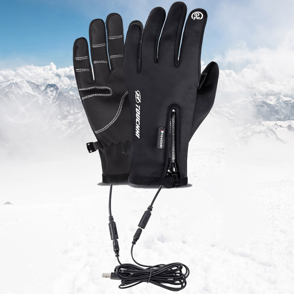 USB Touch Screen Gloves Electr - огляд і ціна Heated Gloves Electric