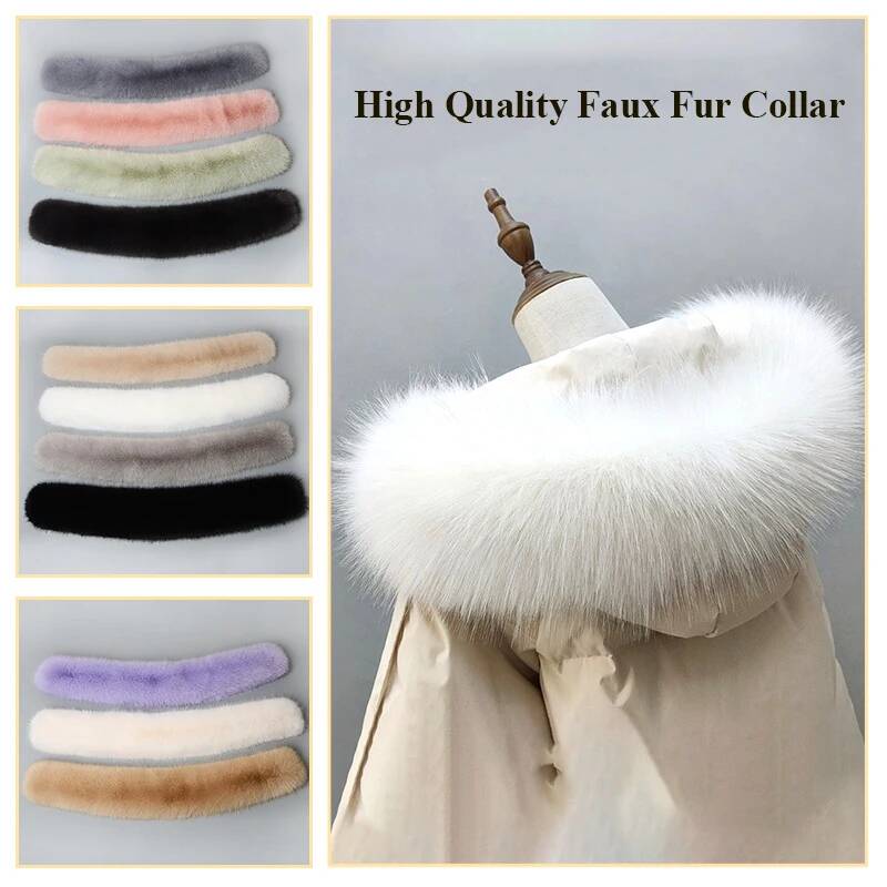 Winter Coat Fur Collar Faux Fu - огляд і ціна Winter Clothing Essentials