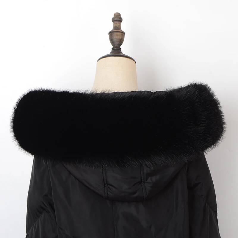 Winter Coat Fur Collar Faux Fu - огляд і ціна Winter Clothing Essentials