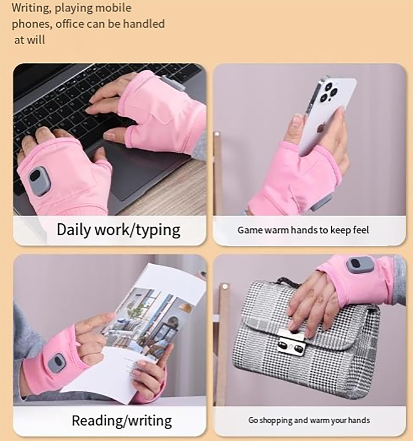 Warm Heating Gloves Winter Ele - огляд і ціна Heated Gloves Electric