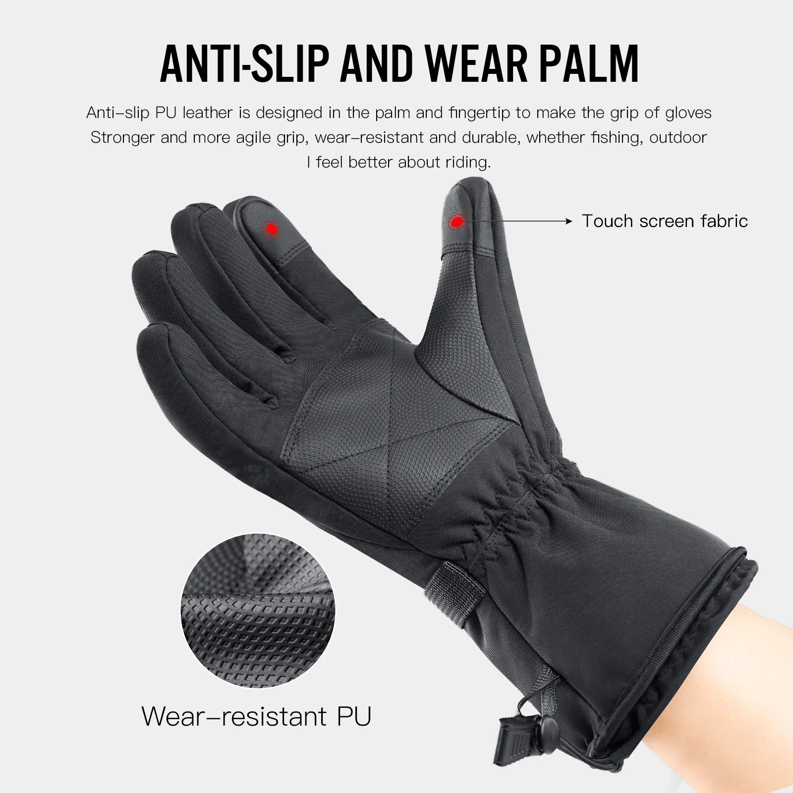 Electric Heated Gloves Motorcy - огляд і ціна Heated Gloves Electric