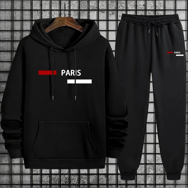Men's Tracksuit Casual Hooded  - огляд і ціна Winter Clothing Essentials