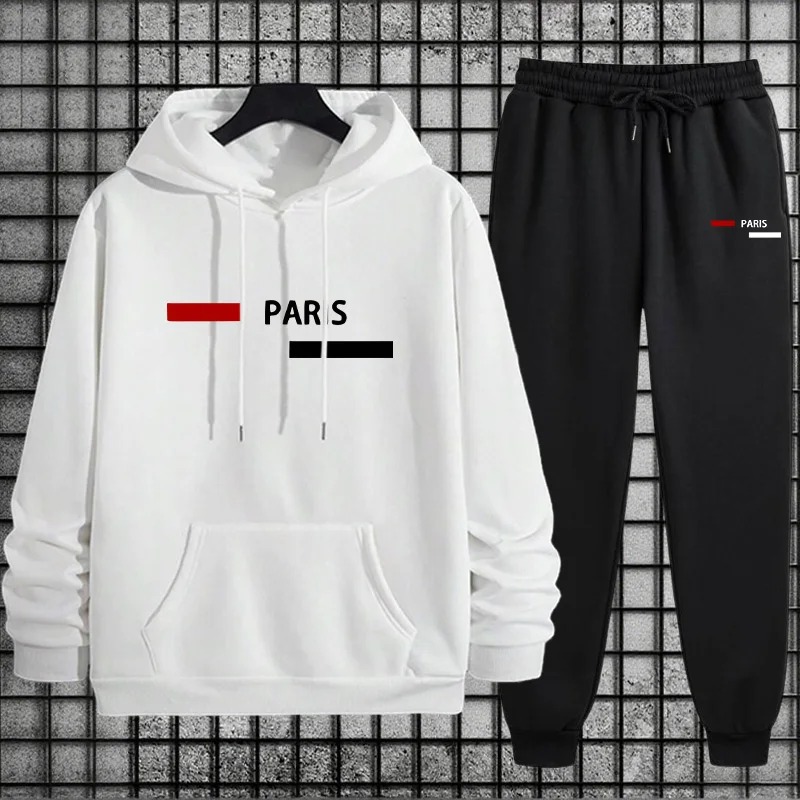 Men's Tracksuit Casual Hooded  - огляд і ціна Winter Clothing Essentials