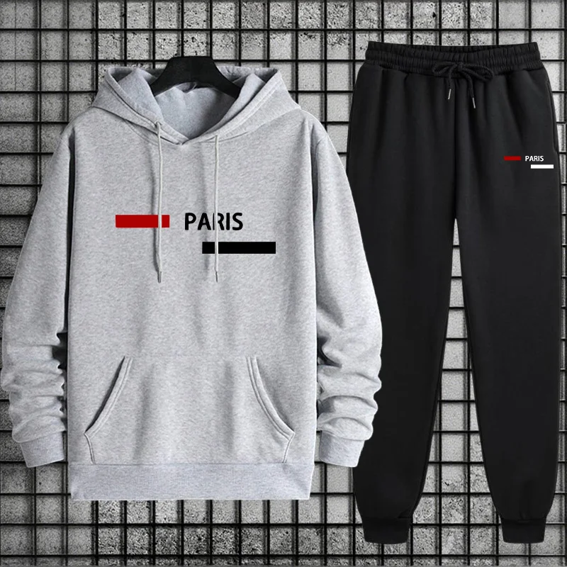 Men's Tracksuit Casual Hooded  - огляд і ціна Winter Clothing Essentials