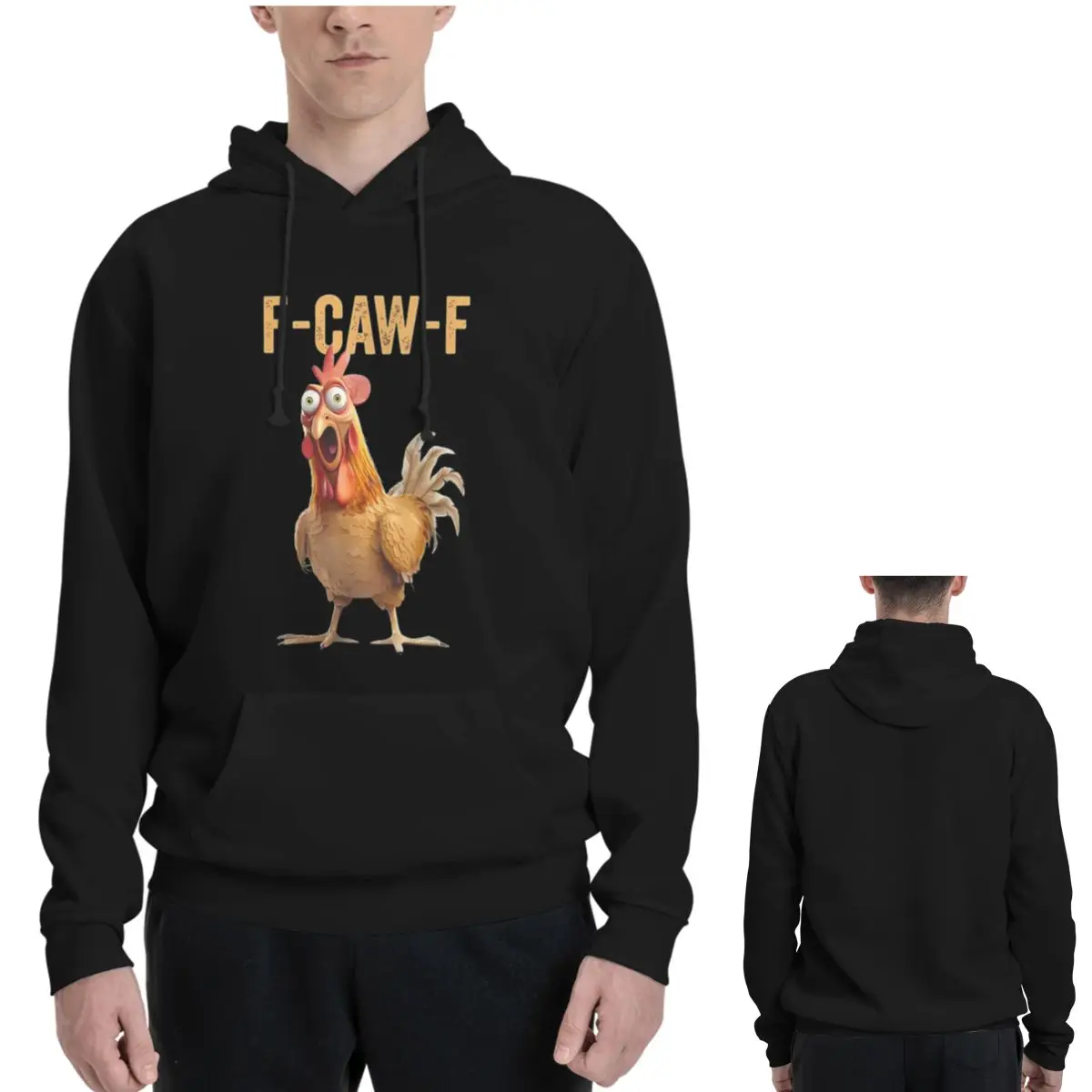 F-Caw-F Funny Chicken FCAWF Hu - огляд і ціна Winter Clothing Quotes