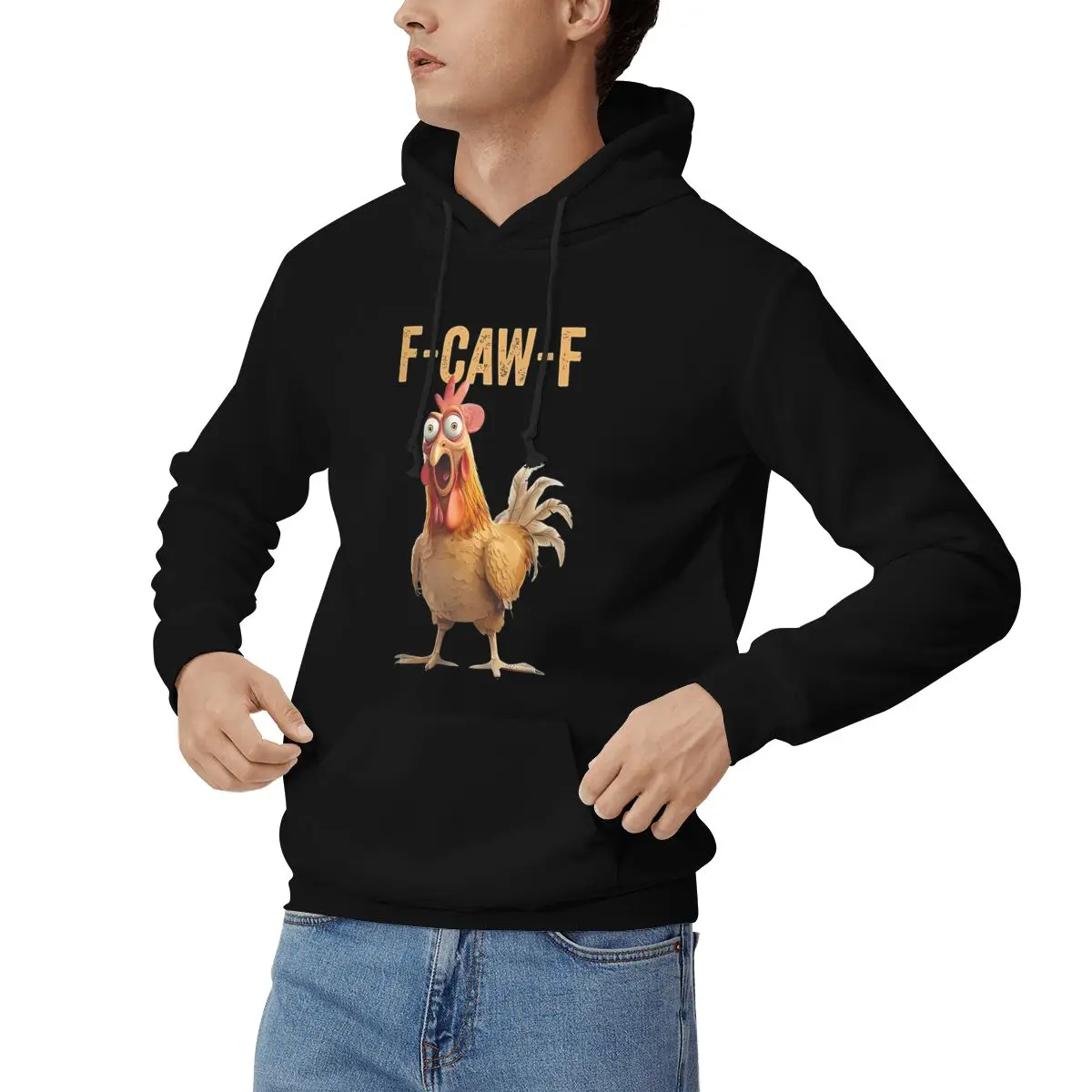 F-Caw-F Funny Chicken FCAWF Hu - огляд і ціна Winter Clothing Quotes