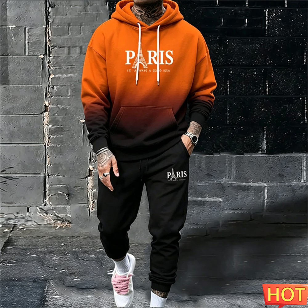 Autumn/Winter Men's Hoodie Set - огляд і ціна Y2K Winter Clothing
