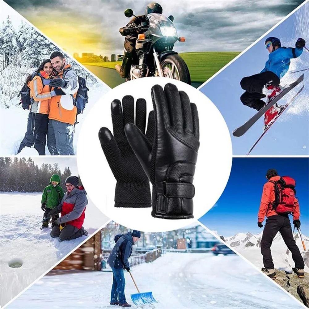Men Women Electric Heated Skii - огляд і ціна Heated Gloves Electric