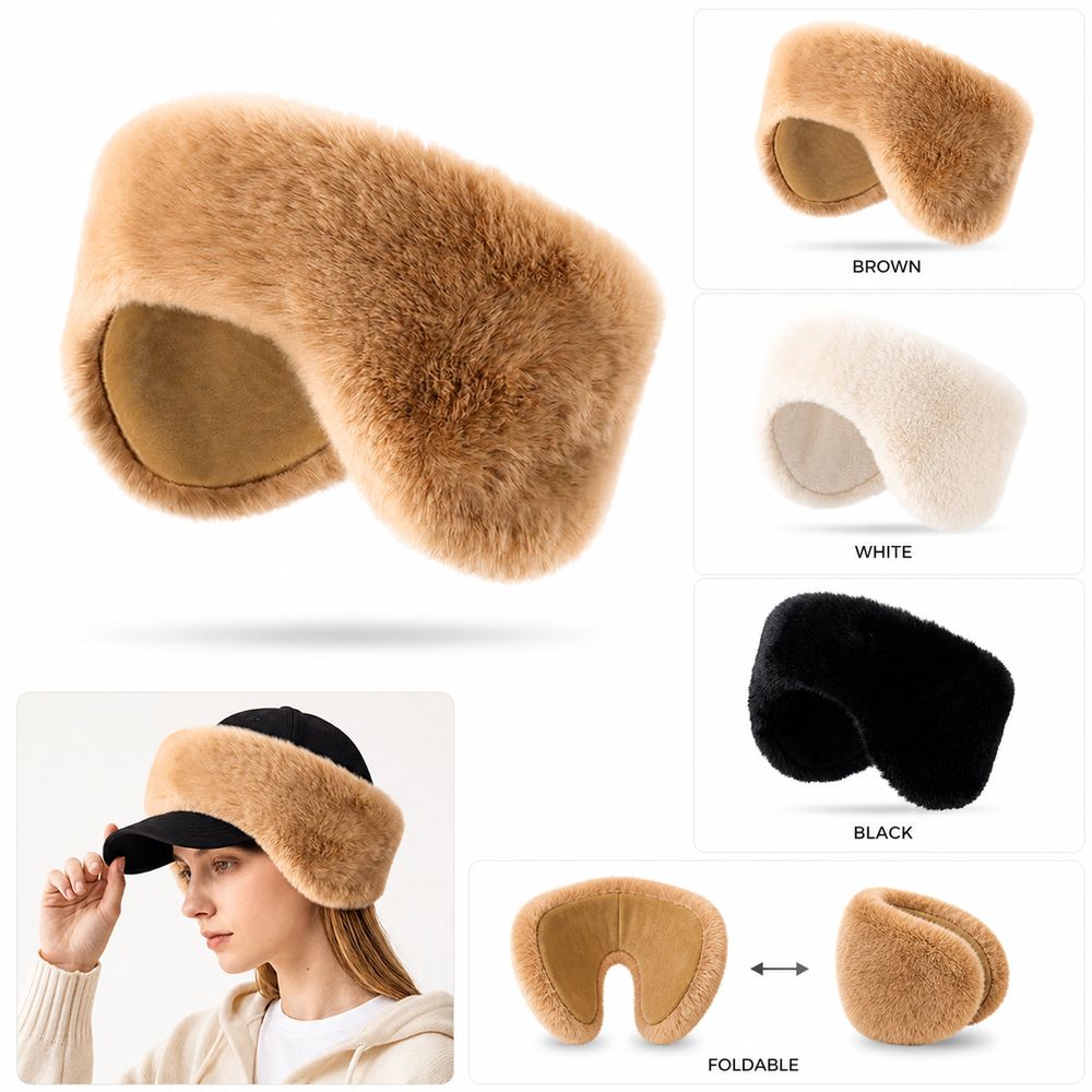 New Foldable Earmuffs Faux Fur - огляд і ціна Ear Muff Foldable